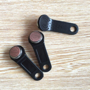 Image of iButtons on wooden surface